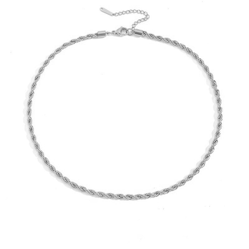 Bianca Rope Chain Gold Necklace