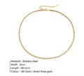 Bianca Rope Chain Gold Necklace